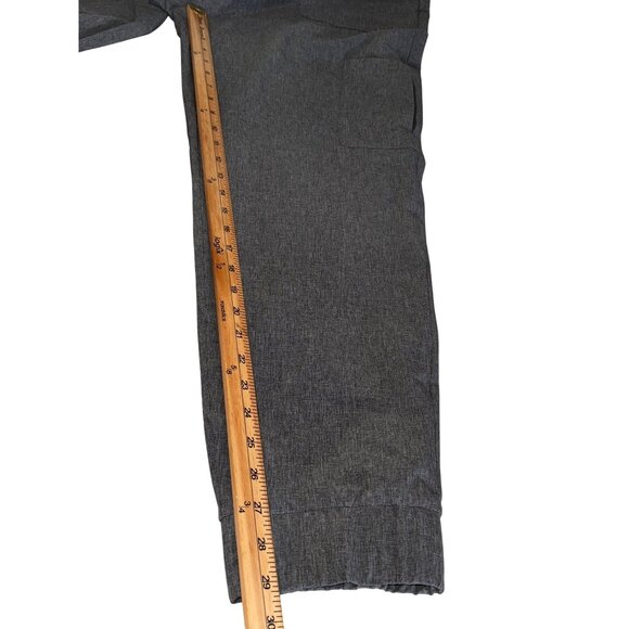 Hanes Comfort Flex Women's   Jogger Pants XL Polyester/Spandex Blend Gray Elasti - Picture 6 of 8